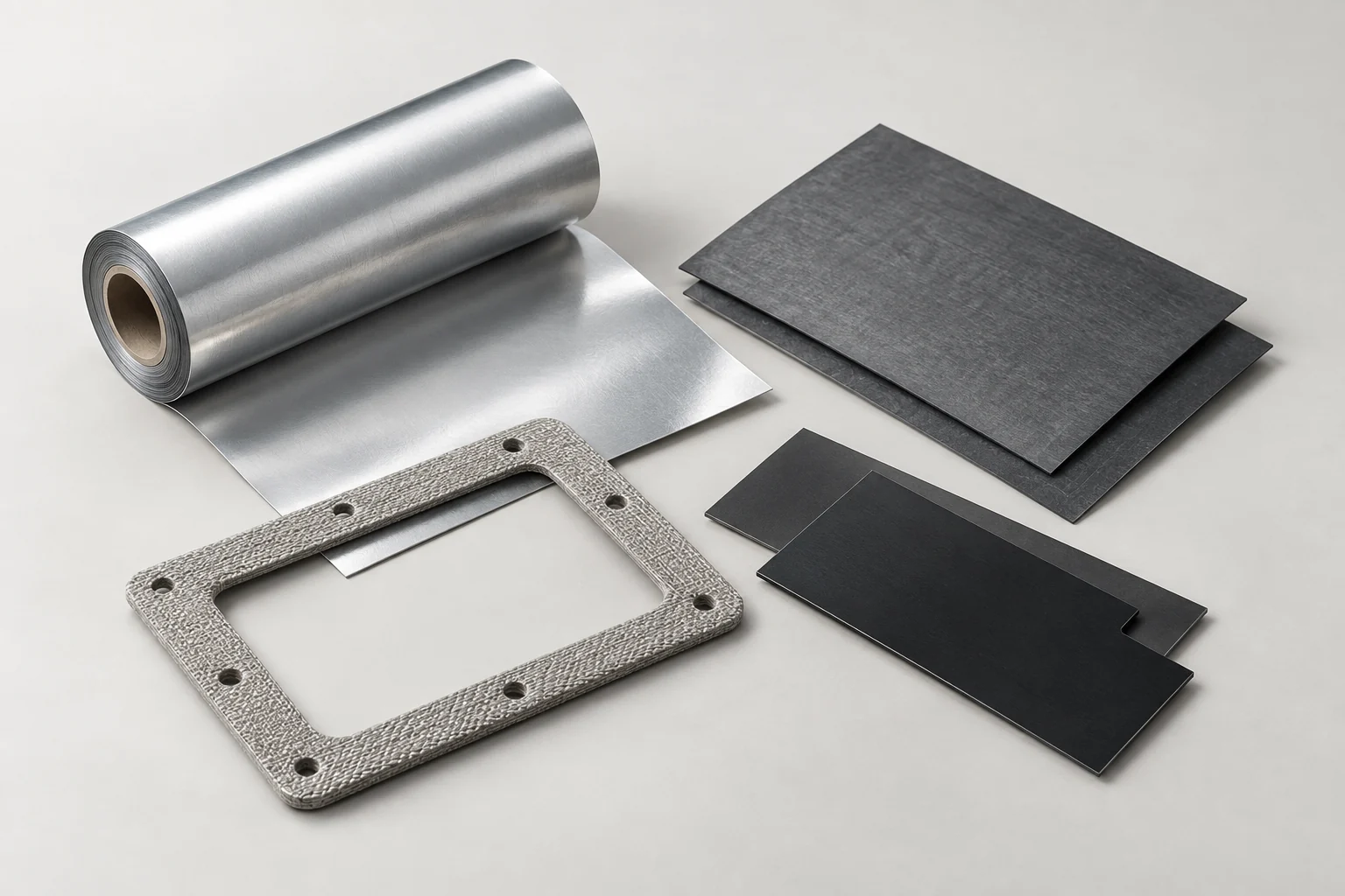 Conceptual conductive and shielding sheet components