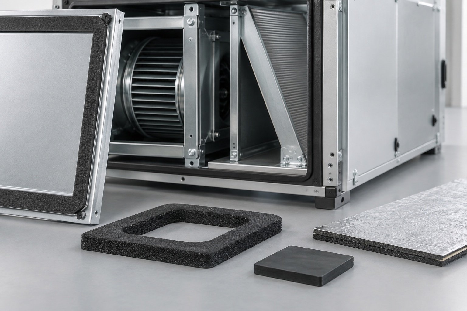 Conceptual HVAC equipment assembly context
