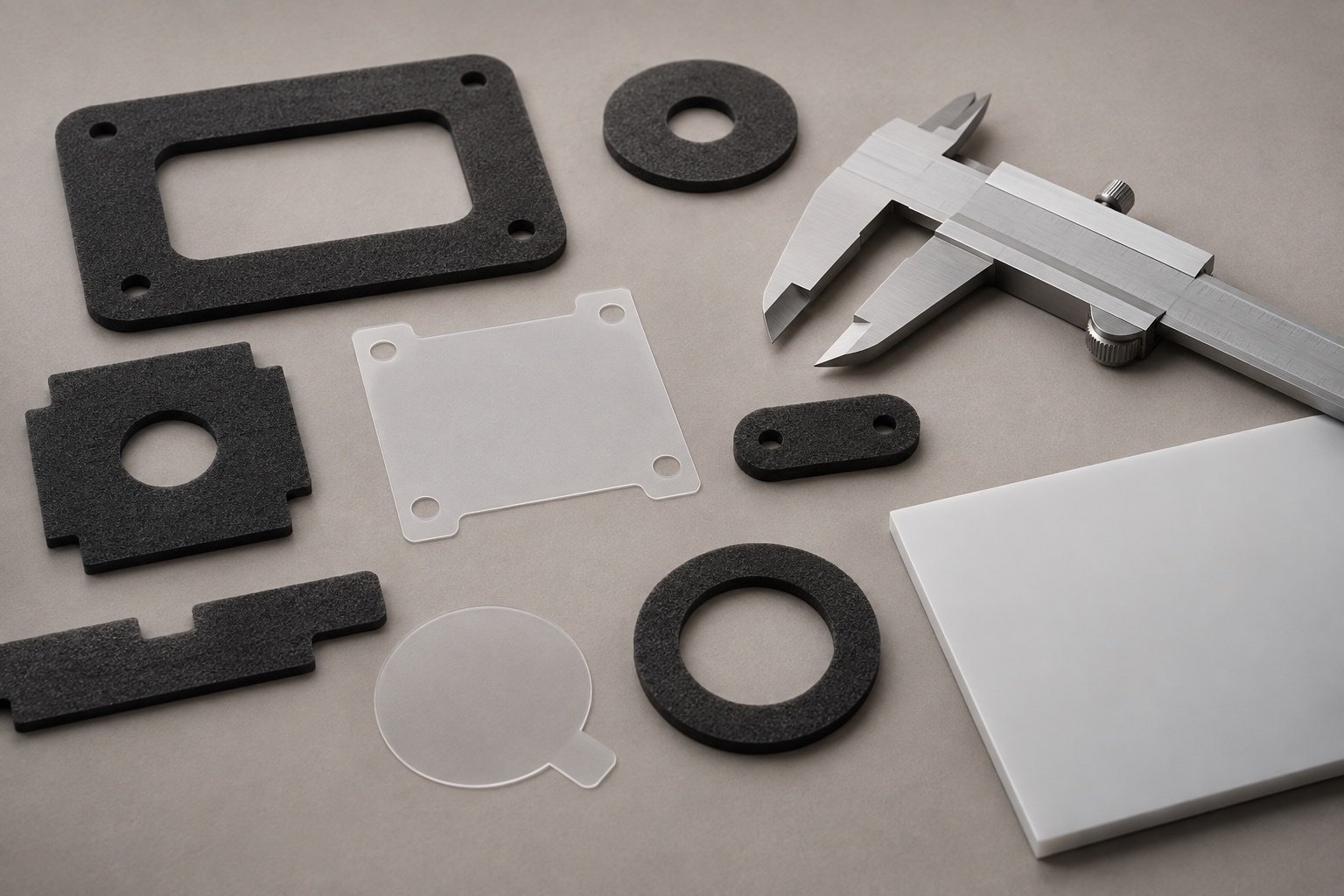Conceptual dimensional review of a die-cut component